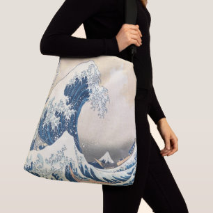 Bolsa Ajustável A onda do Excelente de Kanagawa Ukiyo-e Japonês