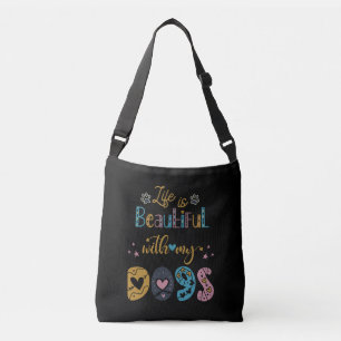 Bolsa Ajustável A Vida é Bela Com Meus Cachorros