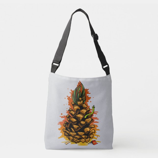 Bolsa Ajustável Abacaxi (Frente)