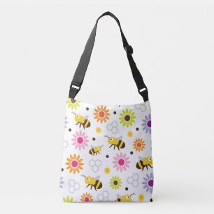 Bolsa Ajustável Abelhas e Flores