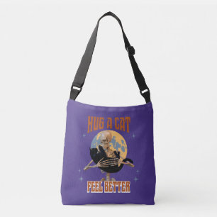 Bolsa Ajustável Abraçar um gato, sentir melhor esqueleto abraçando