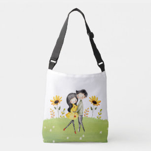Bolsa Ajustável Abraço De Casal Em Um Saco De Corpo De Campo