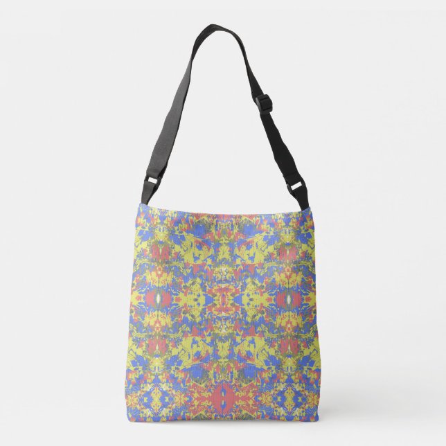 Bolsa Ajustável Abstrack Padrão Exclusivo Étnico (Verso)