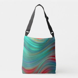 Bolsa Ajustável Abstrato Colorido Moderno Tendência