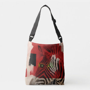 Bolsa Ajustável Abstrato da zebra 4,0
