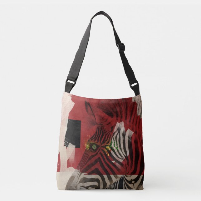Bolsa Ajustável Abstrato da zebra 4,0 (Frente)