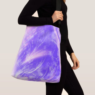 Bolsa Ajustável Abstrato Dandelions e pirilampos Rosa