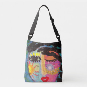 Bolsa Ajustável Abstrato de Arte Colorida