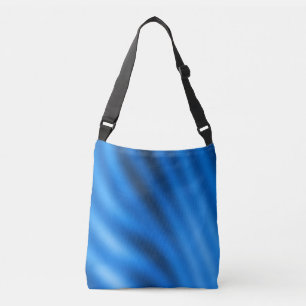 Bolsa Ajustável Abstrato de Gradiente Azul Indigo