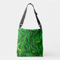 Abstrato de vidro verde