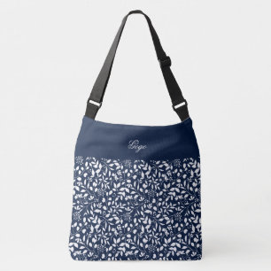 Bolsa Ajustável Abstrato Floral Art Deixa O Fundo