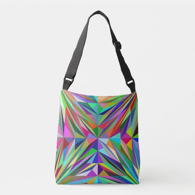 Bolsa Ajustável Abstrato Mandala (Frente)