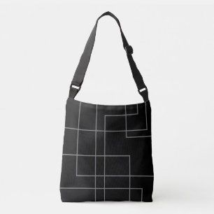 Bolsa Ajustável Abstrato, moderna, simples, mínima arte de padrão