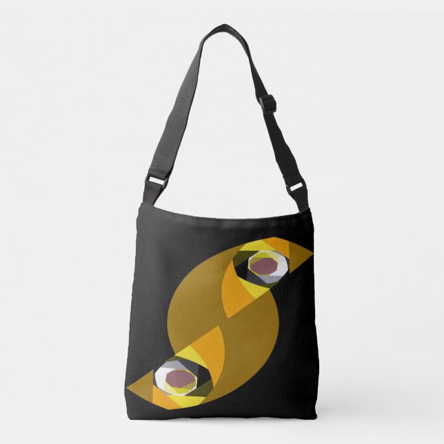 BOLSA AJUSTÁVEL ABSTRATO OWL (Frente)