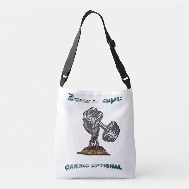Bolsa Ajustável Academia de Zumbi: Cardio Opcional Academia de Zum (Verso)
