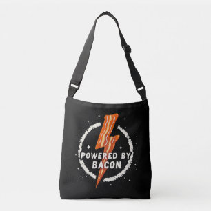 Bolsa Ajustável Acionado por Bacon Funny Retro Foodie Aestética