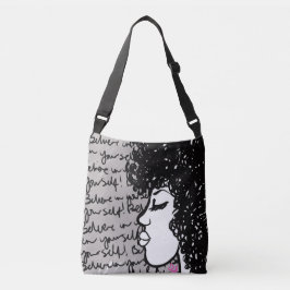 Bolsa Ajustável Acredite em o senhor mesmo o saco do Cruz-Corpo