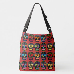 Bolsa Ajustável Açúcar Preto de Caveira