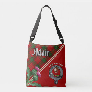 Bolsa Ajustável Adair Clan Crachá & Tartan Crossbody Bag