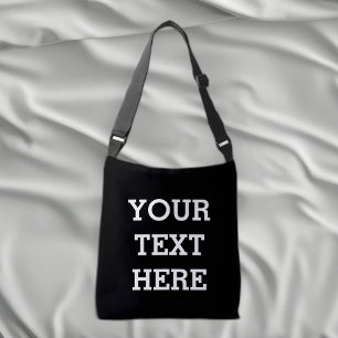 Bolsa Ajustável Adicione seu próprio texto personalizado aqui Dese
