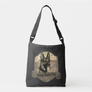 Bolsa Ajustável Adicione sua foto - cão de german shepherd - GSD
