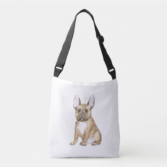 Bolsa Ajustável Adorable french bulldog puppy (Frente)
