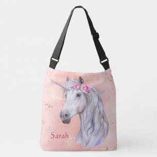 Bolsa Ajustável Adorables Fantasy Unicorn Head Personalizado  