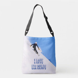 Bolsa Ajustável Adoro Descida de esqui de neve grande