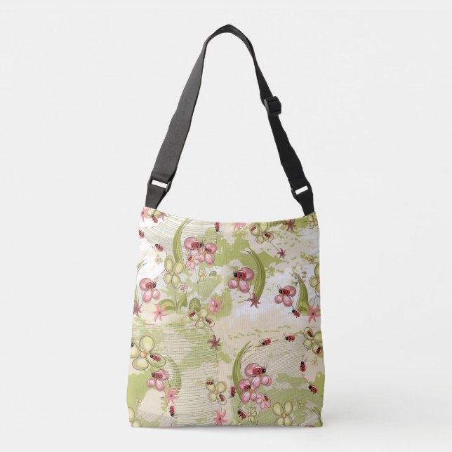 Bolsa Ajustável Adventure Ditsy Ladybird (Frente)