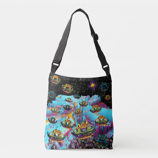 Bolsa Ajustável Aeroporto de Galaxia Veeslia (Frente)