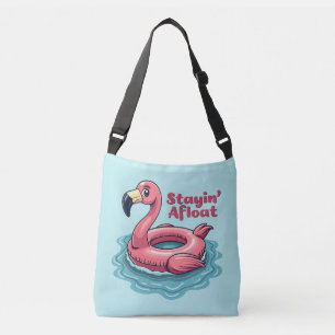 Bolsa Ajustável Afloat Funny Flamingo Piscina Float Retro