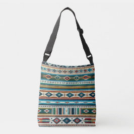 BOLSA AJUSTÁVEL "AGUA" IMPRESSÃO ESTILO MEXICANO