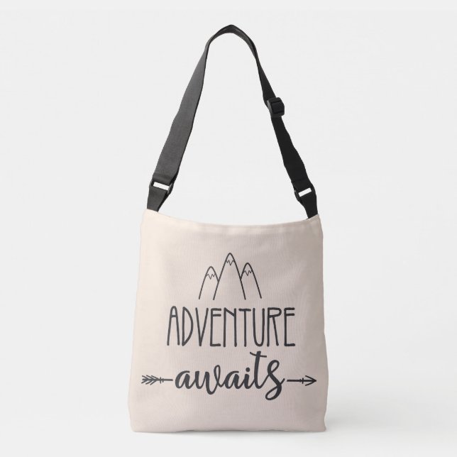 Bolsa Ajustável Aguardam Aventura (Frente)