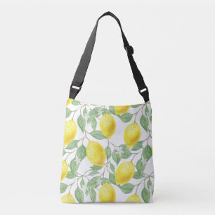 Bolsa Ajustável Aguarela dos limões e das folhas