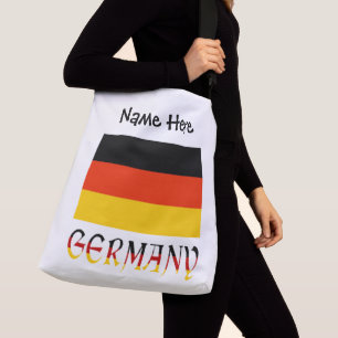 Bolsa Ajustável Alemanha e Bandeira Alemã Personalizados