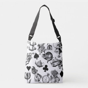 Bolsa Ajustável Alice White Rabbit Wonderland Classic