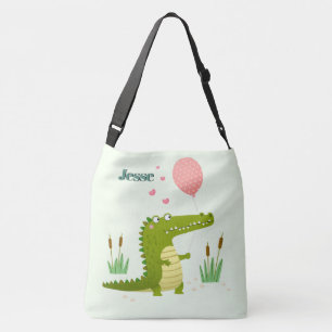 Bolsa Ajustável Alligador de desenho de répteis personalizado