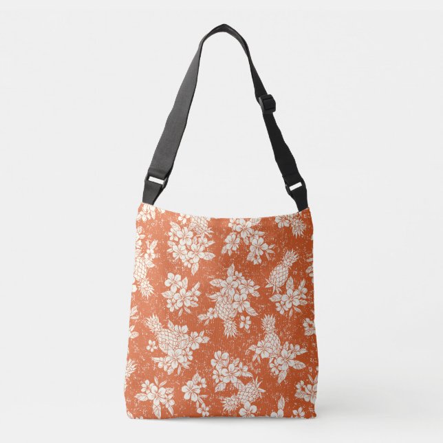 Bolsa Ajustável Aloha Spirit: Hibiscus-Pineapple Harmony. (Frente)