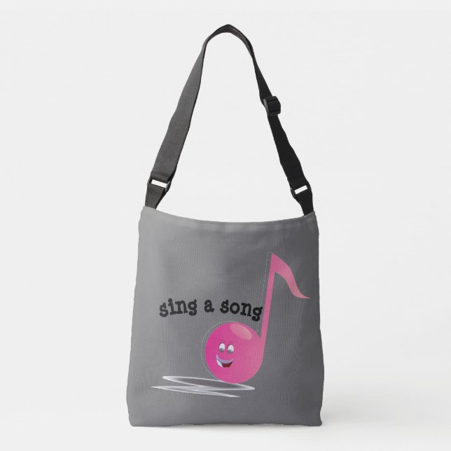 Bolsa Ajustável amante musical (Frente)