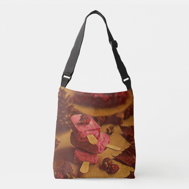 Bolsa Ajustável Amantes do sorvete de Verão (Frente)