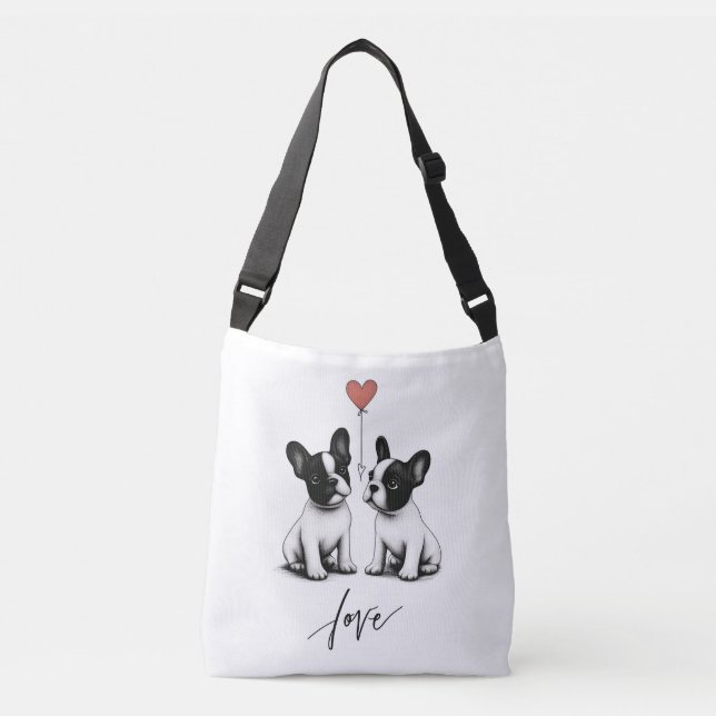 Bolsa Ajustável Amarrado pelo Coração (Frente)