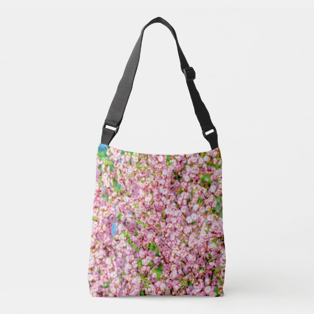 Bolsa Ajustável Ameixa de Flor (Frente)