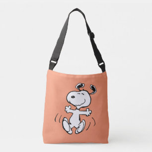 Bolsa Ajustável Amendoins   Uma dança feliz snoopy
