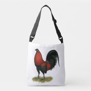 Bolsa Ajustável American Game BB Black Red Rooster