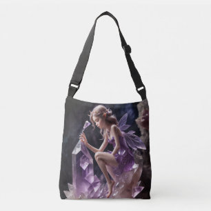 Bolsa Ajustável Ametyst Crystal Fantasy Fairy Princess