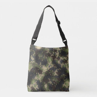 Bolsa Ajustável Amido Verde Escuro Amidificado Camo Mistura Corpo