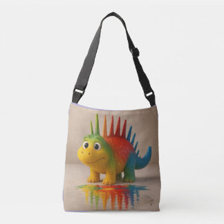 Bolsa Ajustável Amigos ímpares - Poster do Rainbow Dino