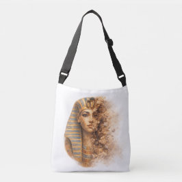 Bolsa Ajustável Ancient Egyptian Queen Pharaoh Woman Art