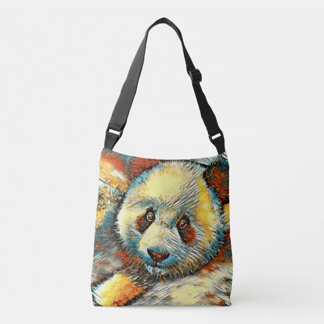 Bolsa Ajustável AnimalArt_Panda_001 (Frente)