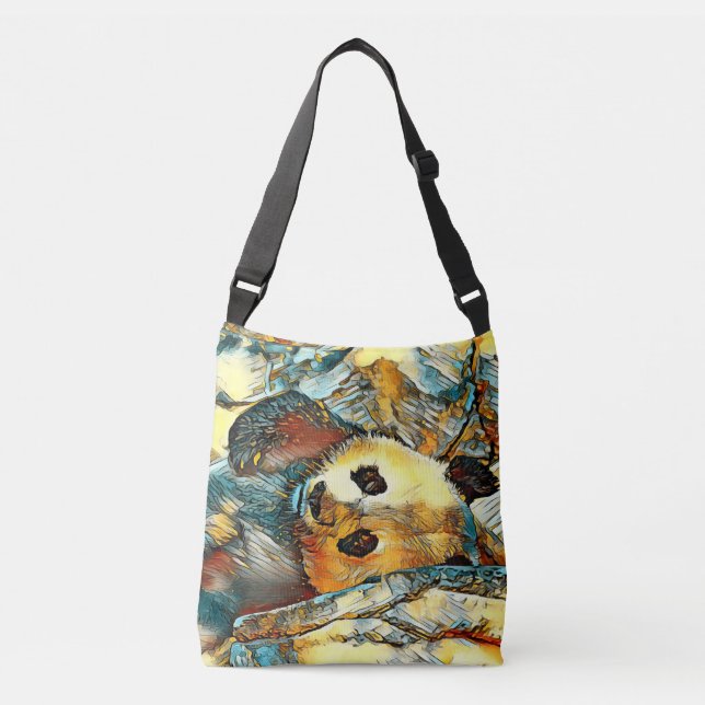 Bolsa Ajustável AnimalArt_Panda_002 (Frente)